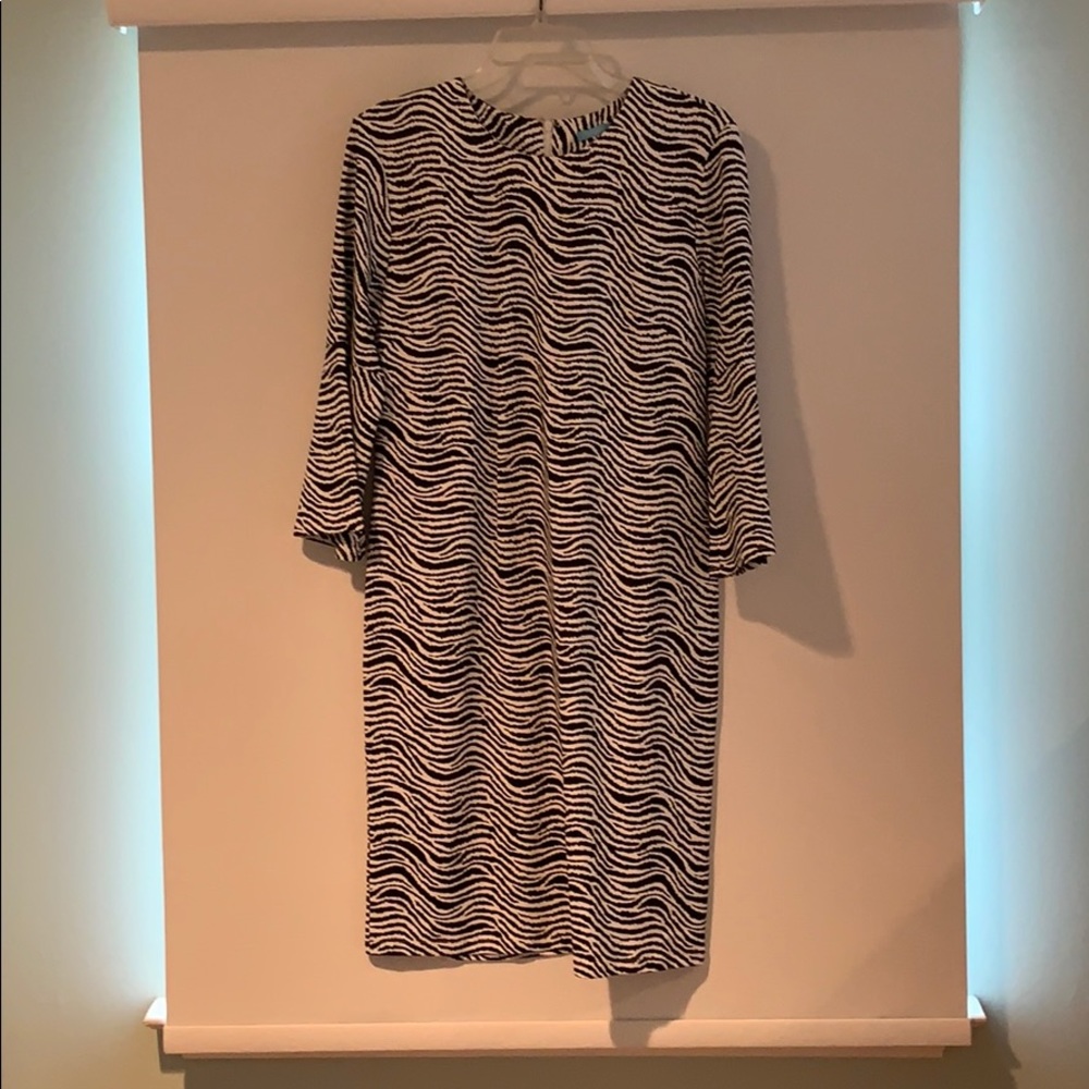 Zebra print dress